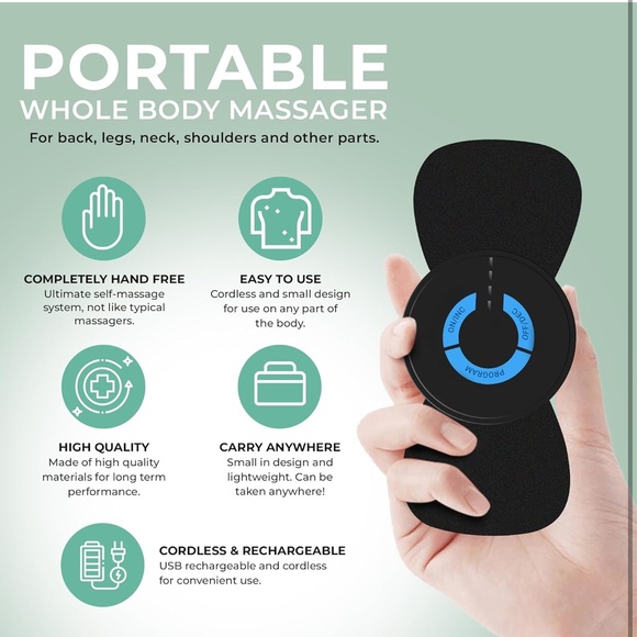 Nooro Portable Whole Body Massager - Deep Tissue Therapy TENZ unit - Picture 5 of 8